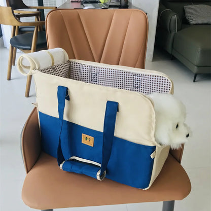 Portable Petcat Shoulderhandbag Petdog Carrier Bag Car Seat Nonslip Dog Carriers Safe Pet Products Cat Carrier Small Dog Handbag