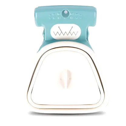 Dog Pet Travel Foldable Pooper Scooper with 1 Roll Decomposable Bags Poop Scoop Clean Pick up Excreta Cleaner