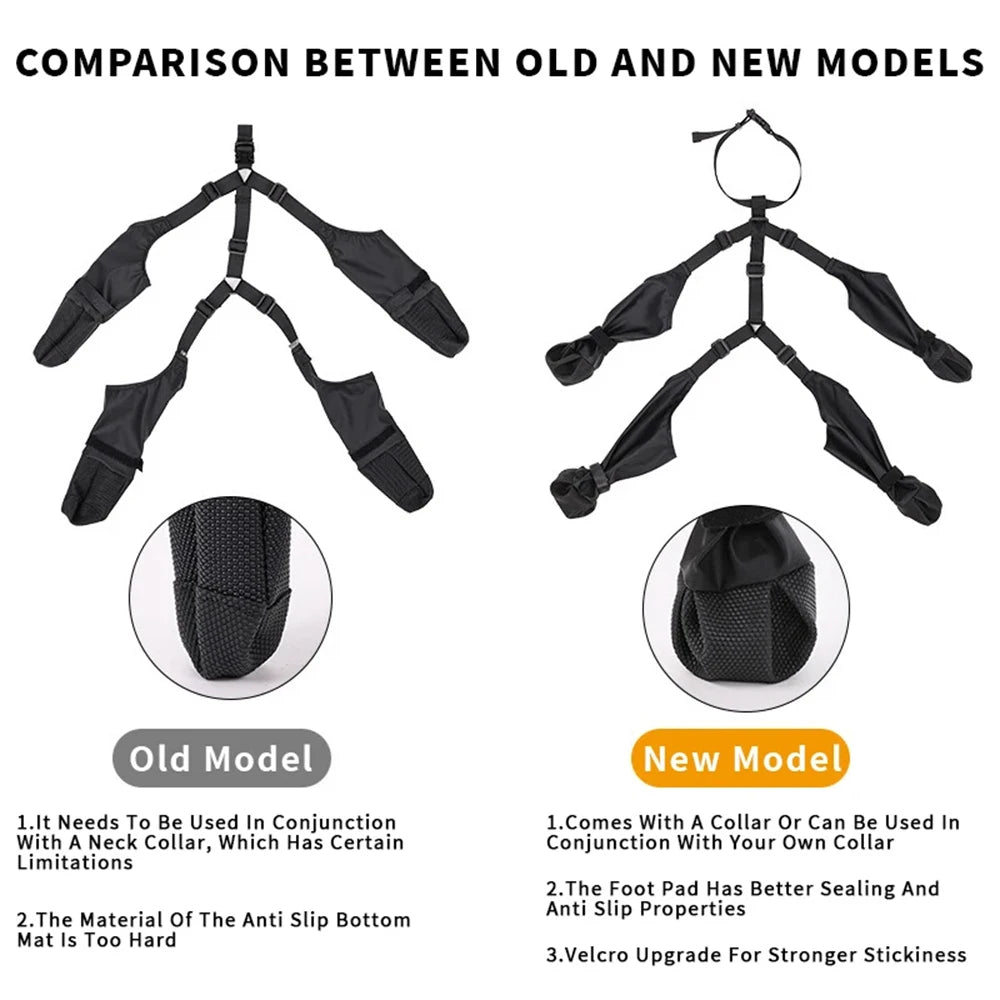 Waterproof Dog Boots Outdoor Shoe Accessory for Corgi Poodle Bulldog Frenchie - Galosh Dog Booties for Pet Safety and Comfort