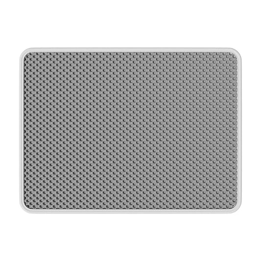 Double Layer Cat Litter Pad, Pet Supplies, Top View, Gray