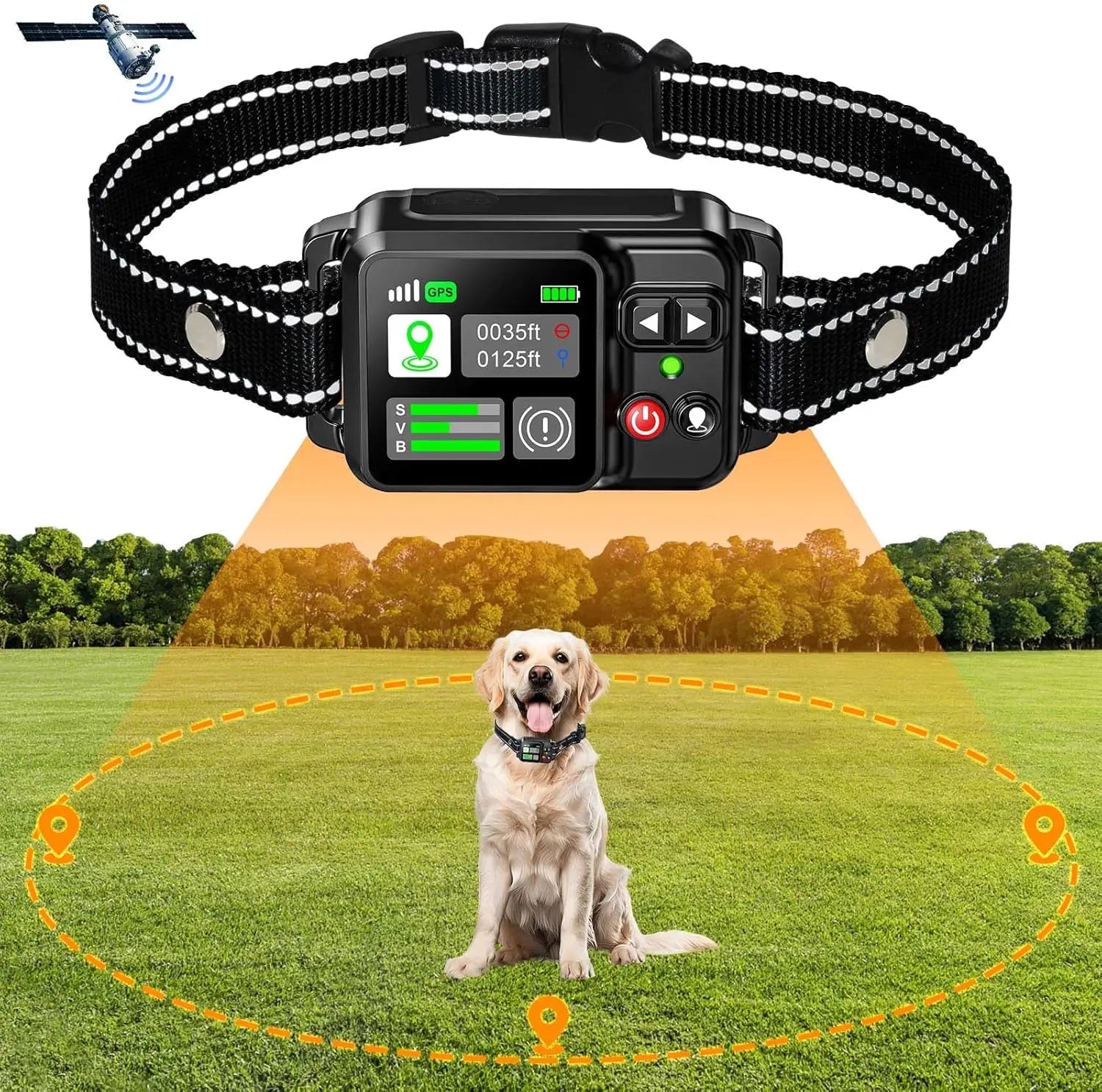 GPS Wireless Dog Fencing System 