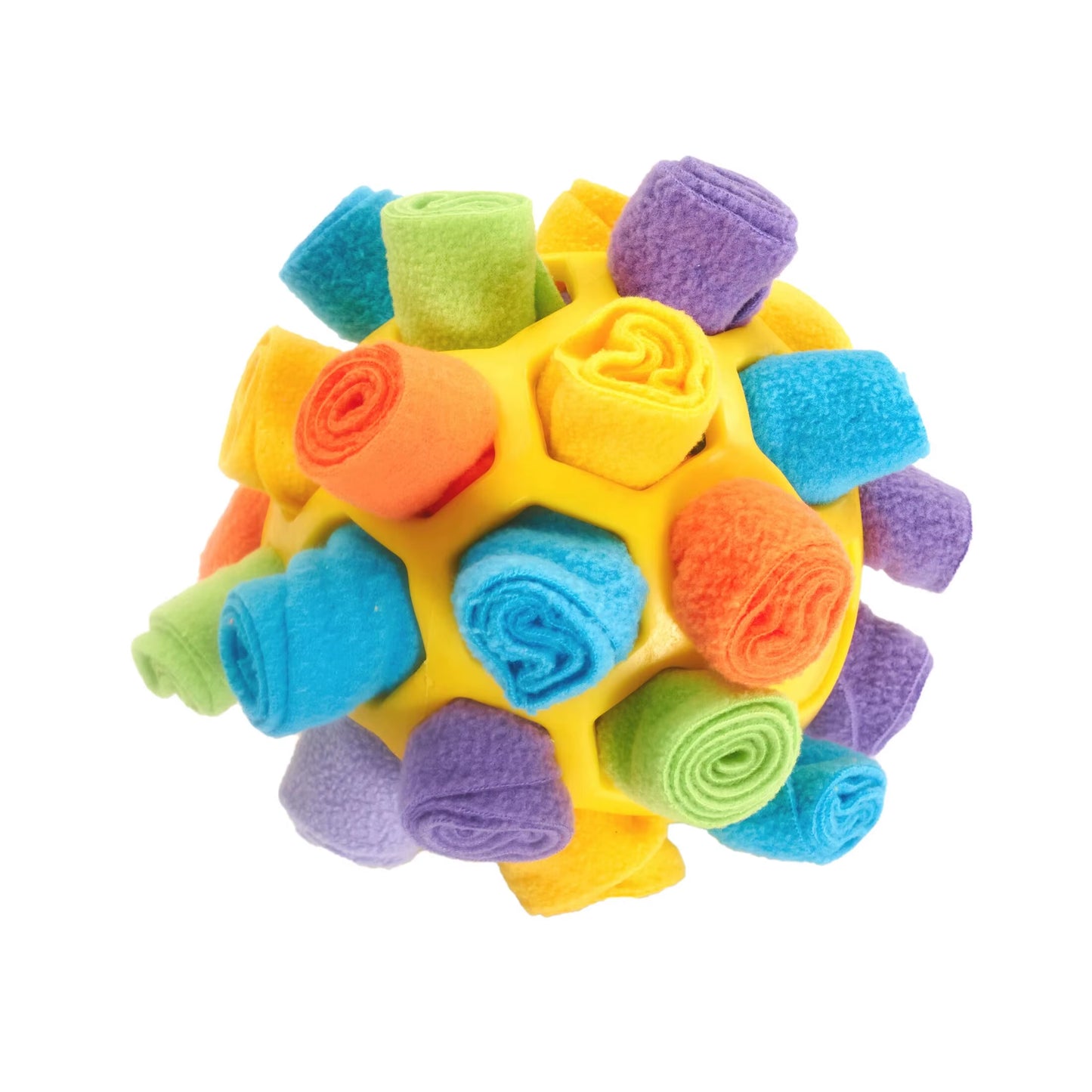 Sniffing Puzzle Interactive Training Pet Toys for Dog toys Cat toys yellow multicolor