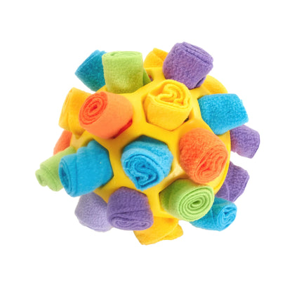 Sniffing Puzzle Interactive Training Pet Toys for Dog toys Cat toys yellow multicolor