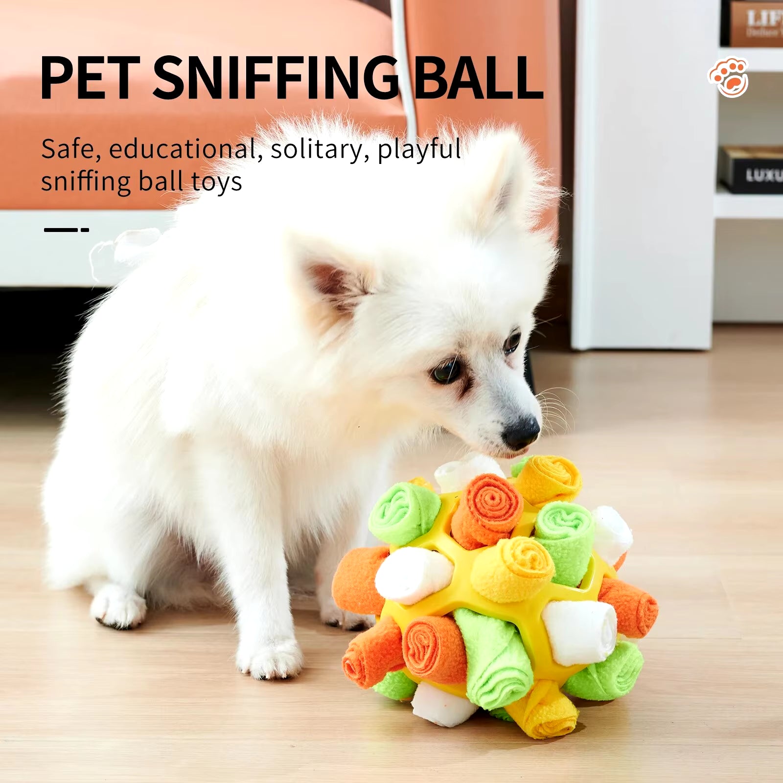 Sniffing Puzzle Interactive Training Pet Toys for Dog Cat Dog toys Cat toys multicolored