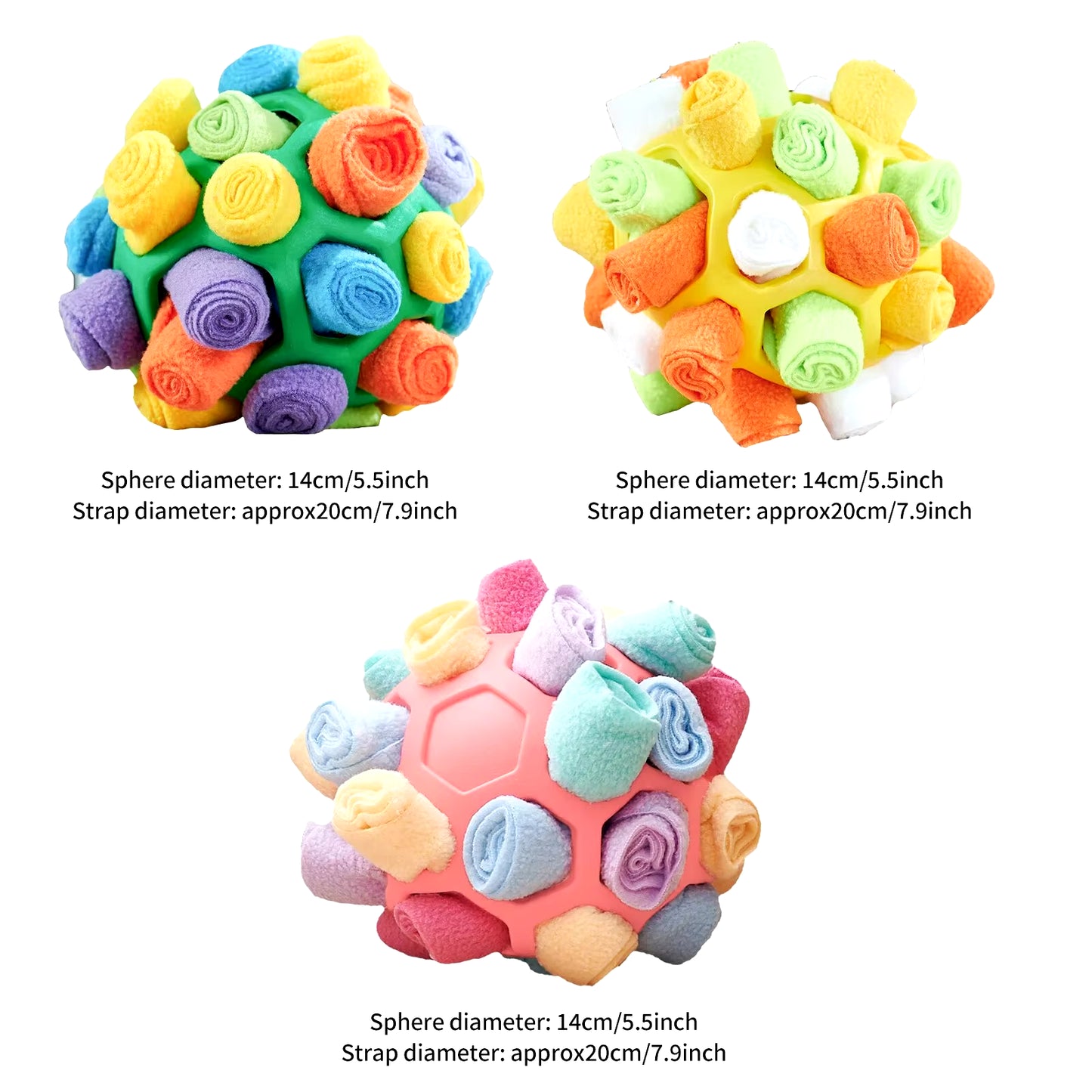 Sniffing Puzzle Interactive Training Pet Toys for Dog toys Cat toys sizing