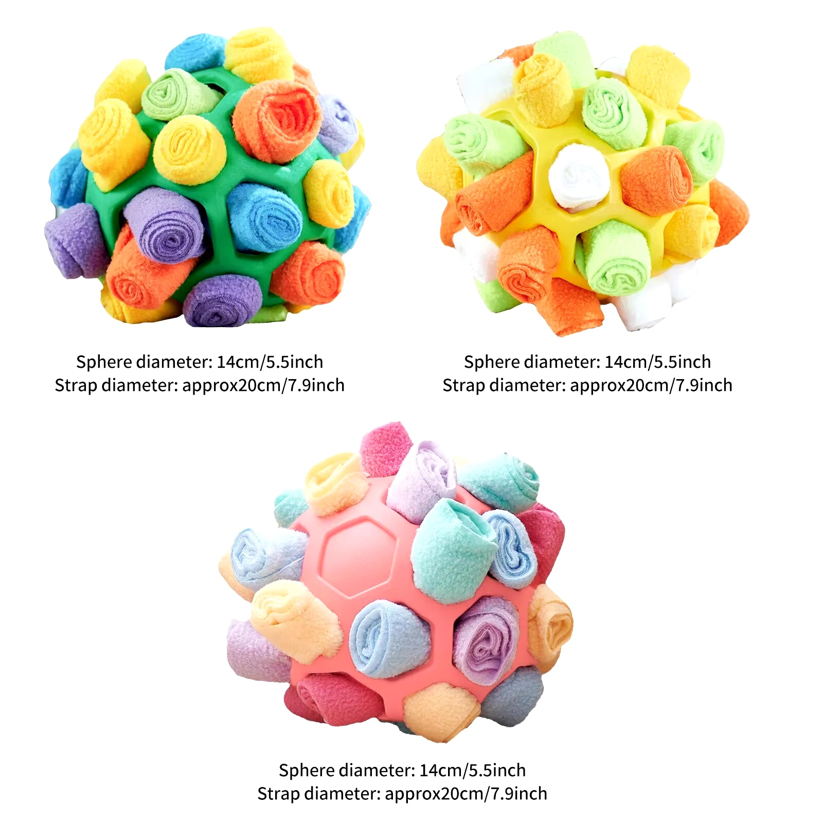 Sniffing Puzzle Interactive Training Pet Toys for Dog toys Cat toys sizing